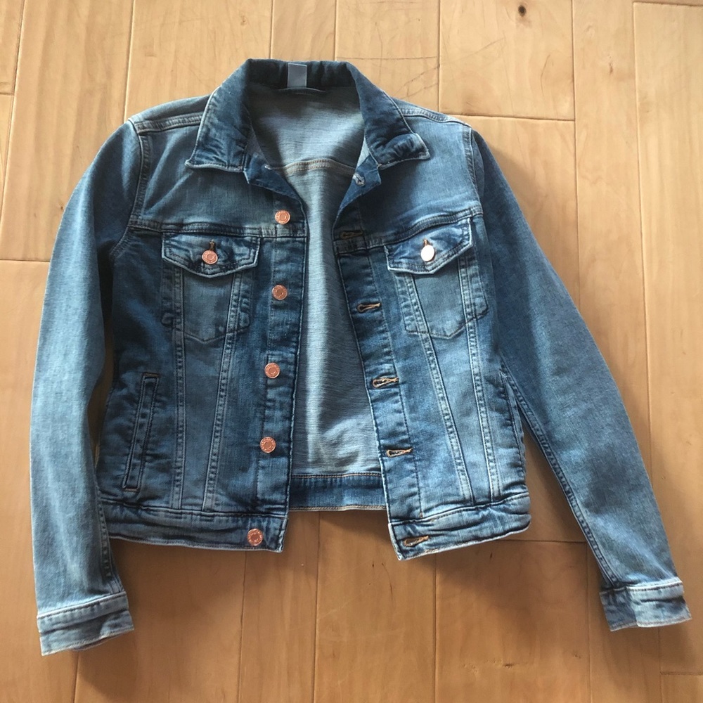 h&m jean jean jacket